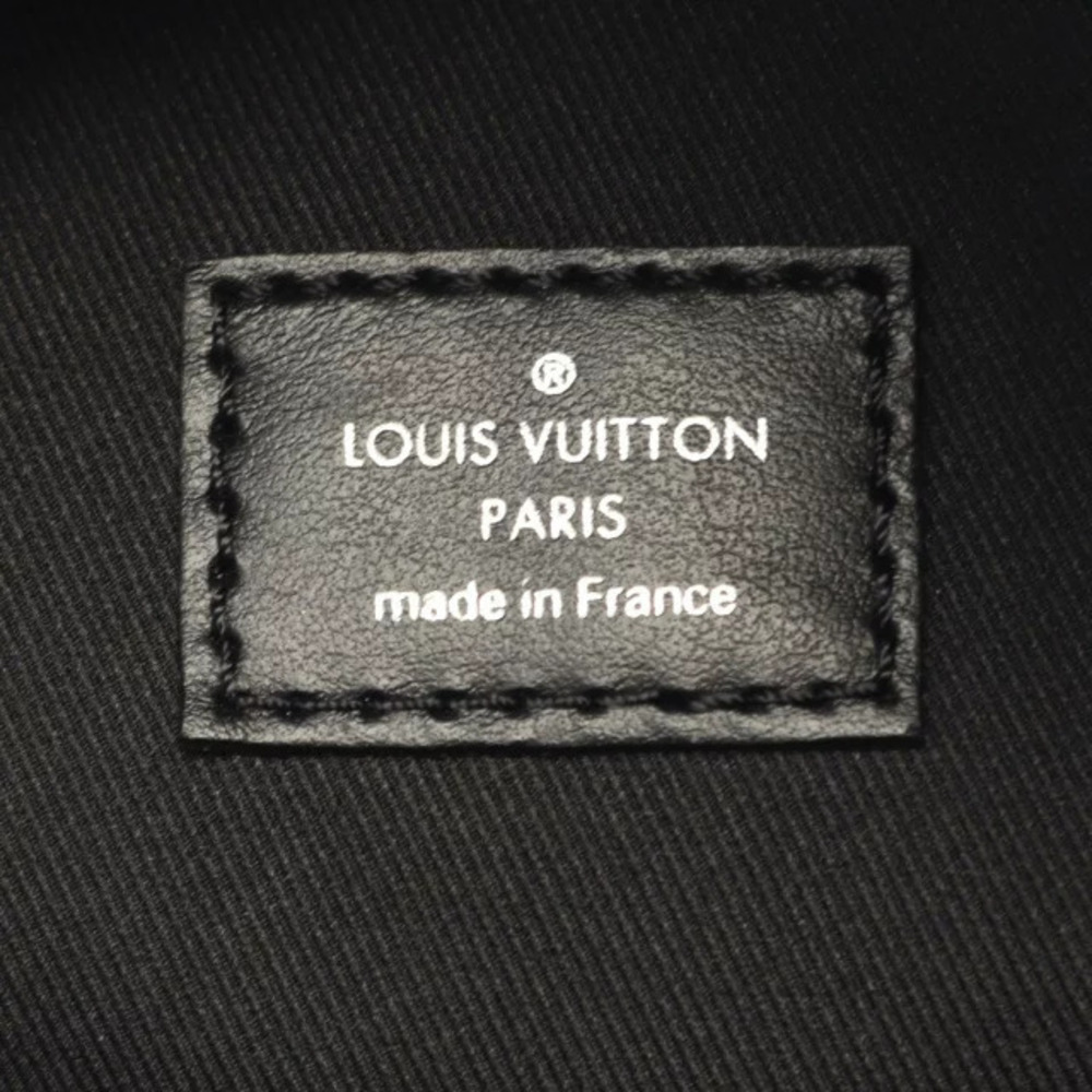Louis Vuitton Josh NV Backpack Canvas Leather Monogram Macassar Brown Black - Picture 4 of 7
